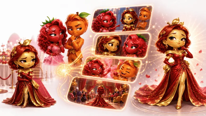 AI Story Expansion for Fruit Drama Plots