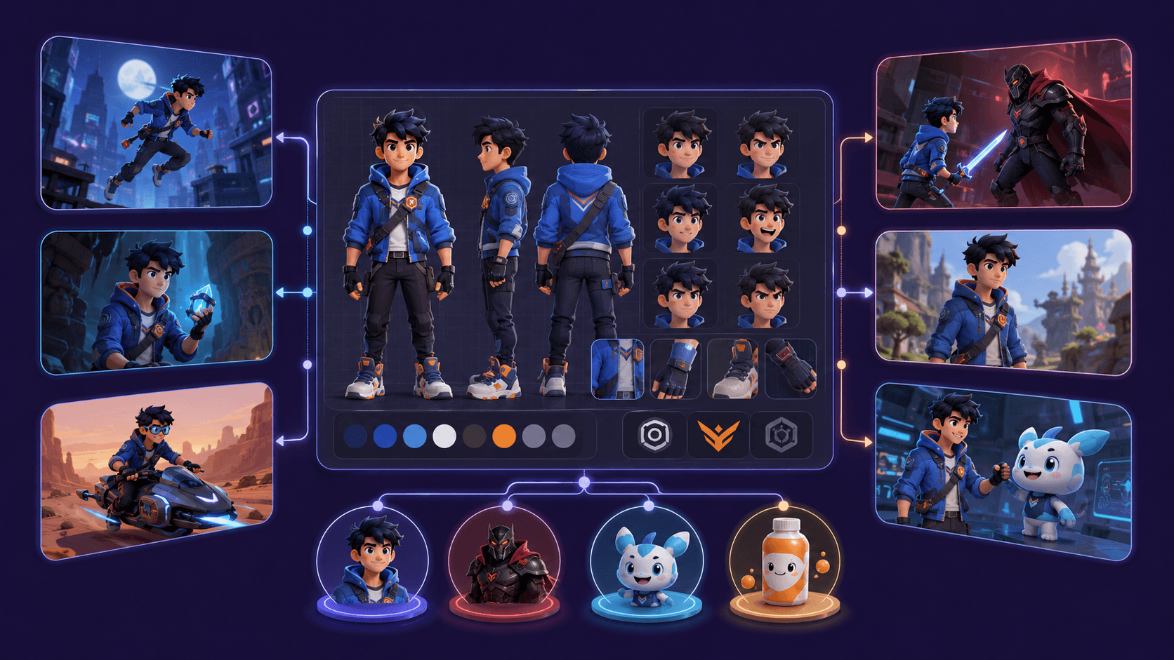Character Sheets for Serialized Content