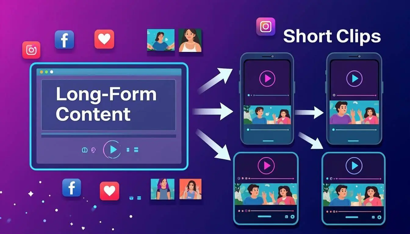 use ai youtube shorts generator to repurpose content for more views