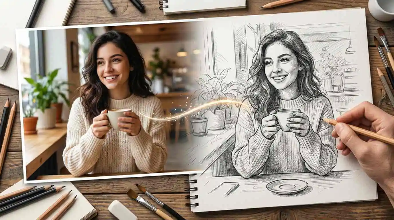 photo to drawing converter