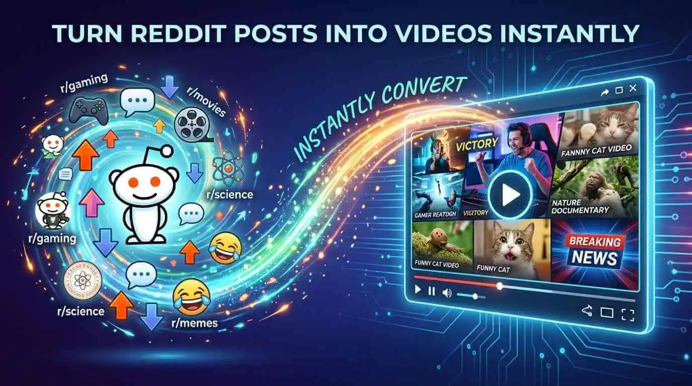 turn reddit posts into video