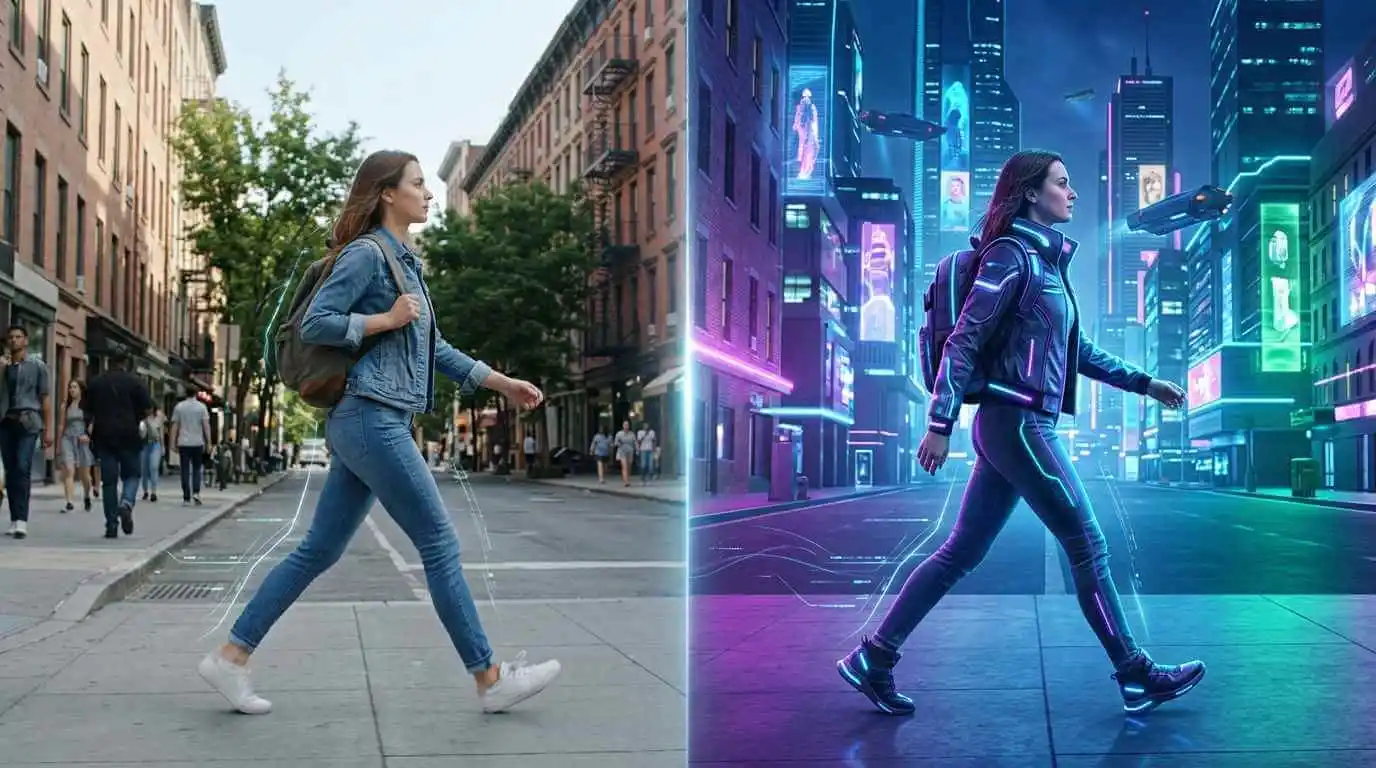 same motion in new video