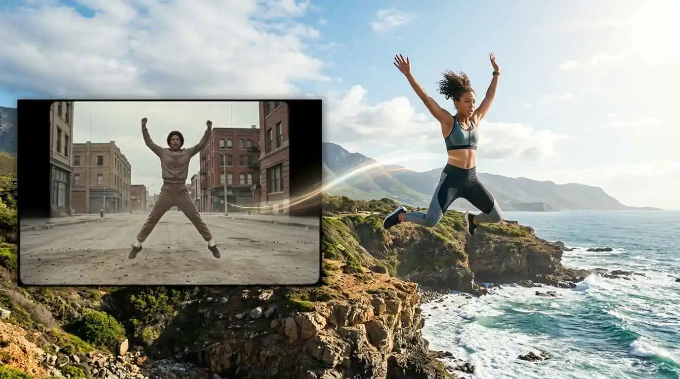 create new video in seconds with video to video ai