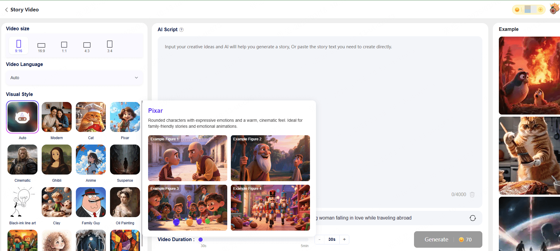 How to Use Novi AI to Create Story Video