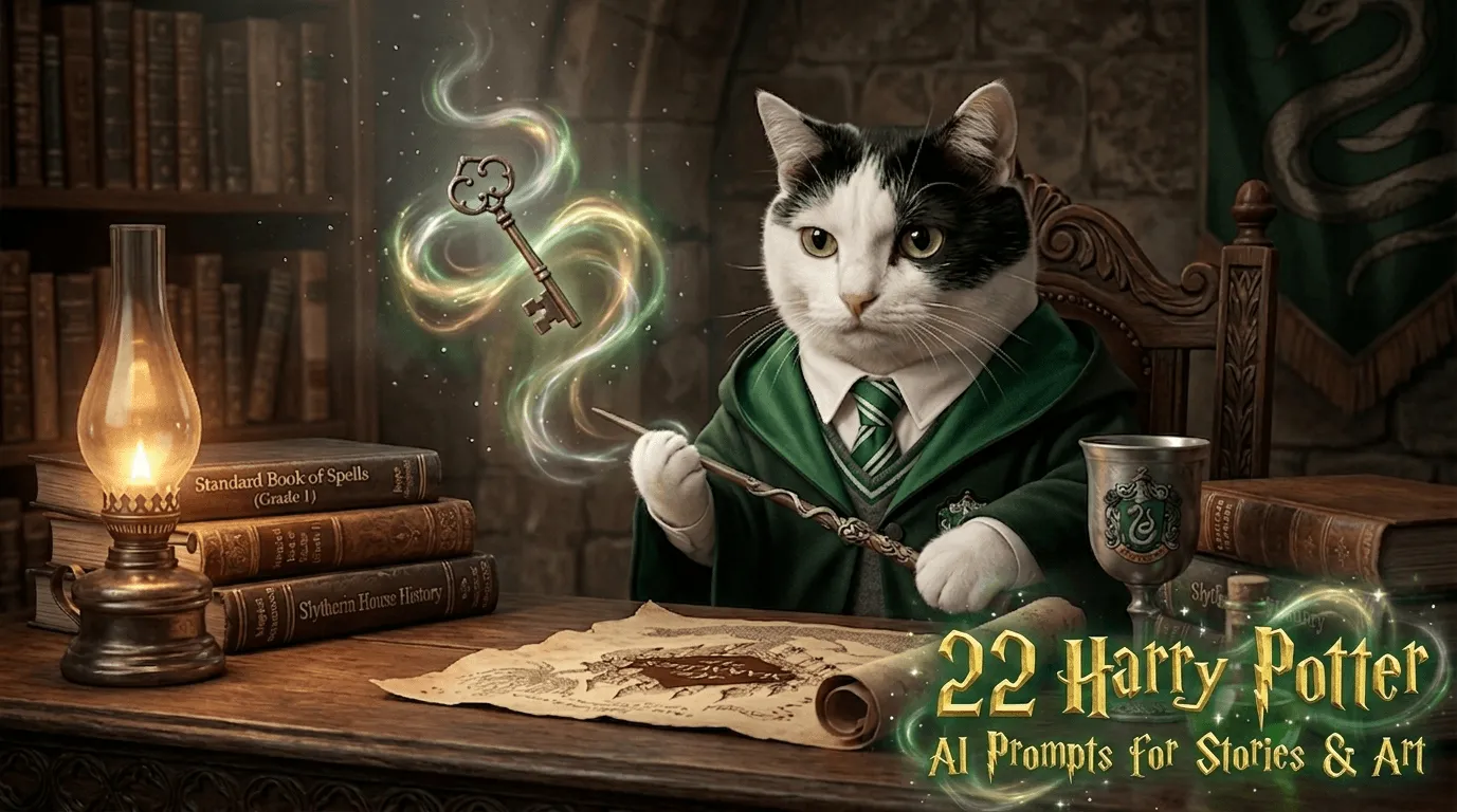 22 Harry Potter AI Prompts for Stories & Art (2026 Free)