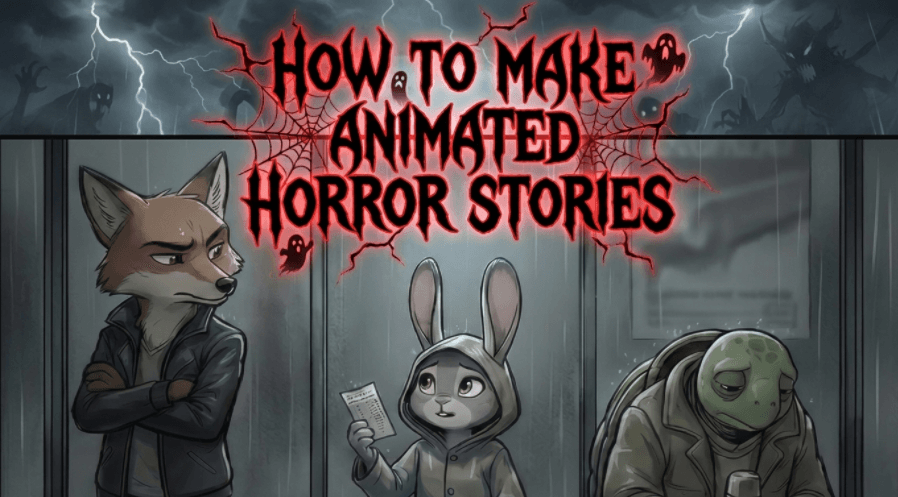How to Make Animated Horror Stories: 2 Ways Introduced[2026 Guide]