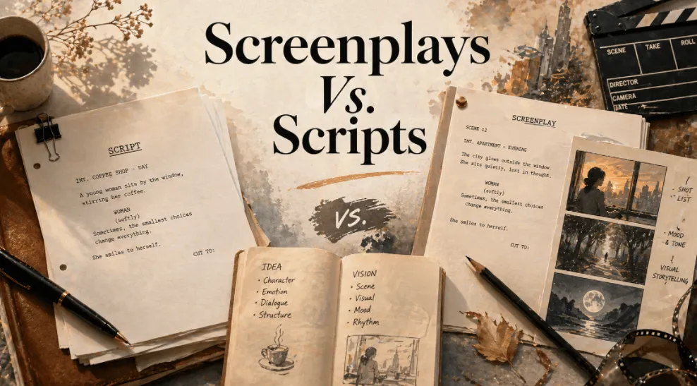 Scripts vs. Screenplays: What Your AI Video Tool Really Needs