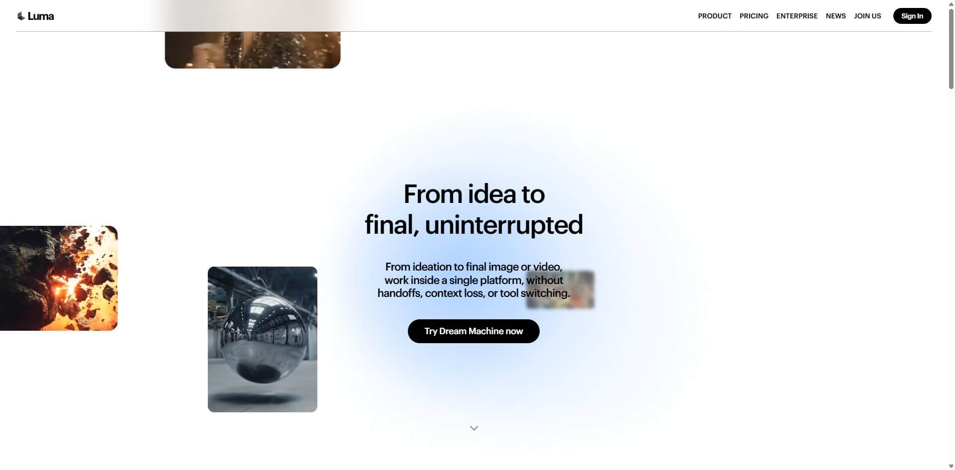 invideo ai alternative luma