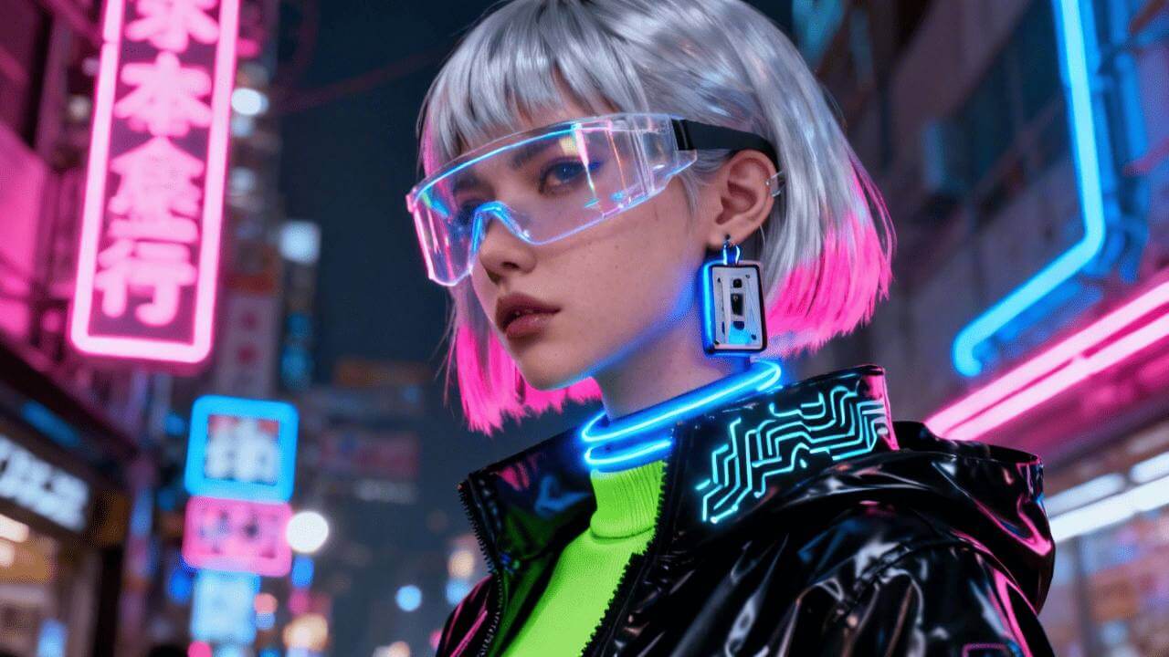 霓虹個性 AI 頭像製作