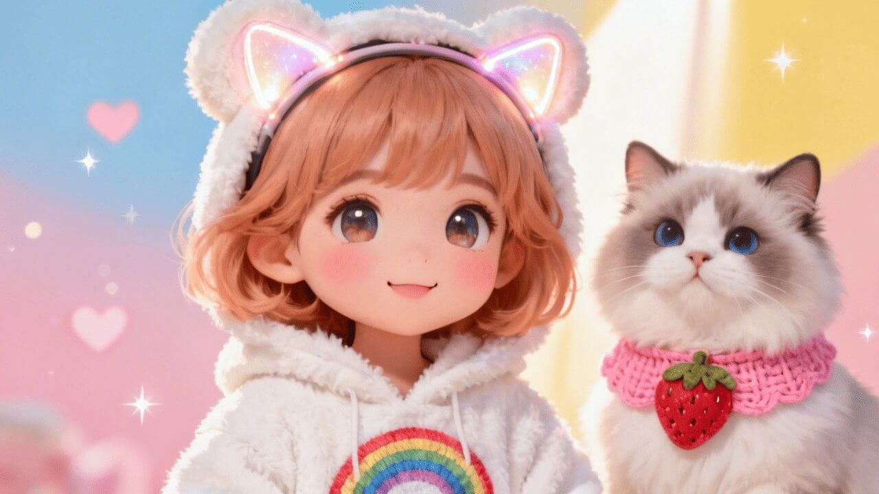 AI 可愛風繪圖頭像製作