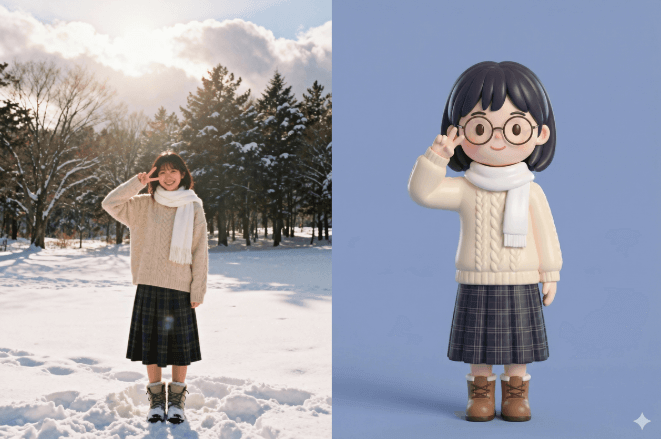 AI 圖生圖製作大頭貼