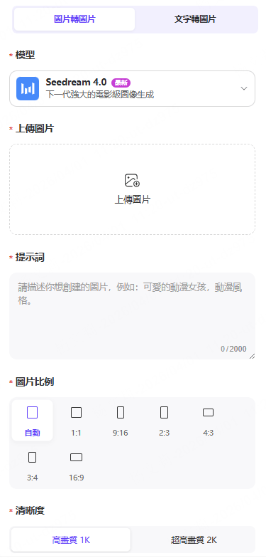 Novi AI 生成 AI 頭像