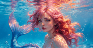 AI 美人魚動畫
